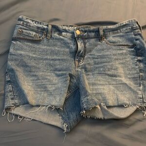Torrid cutoff jean shorts